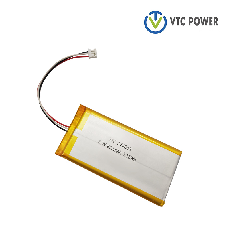 3,7 V 850 mAh litijeva polimerna baterija